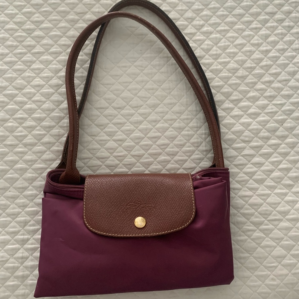 LONGCHAMP Purple Classic Bag